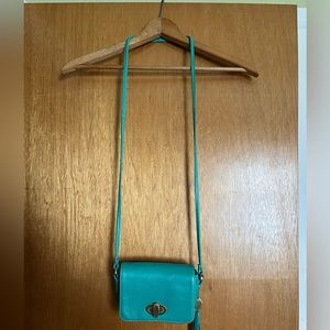 Turquoise blue small purse